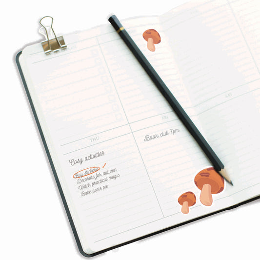 Autumn Mushrooms | Sticker Sheet