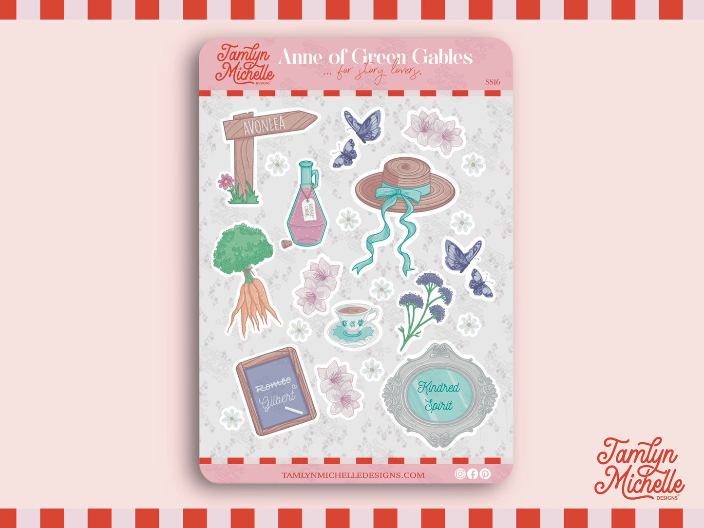 Anne of Green Gables - Sticker Sheet