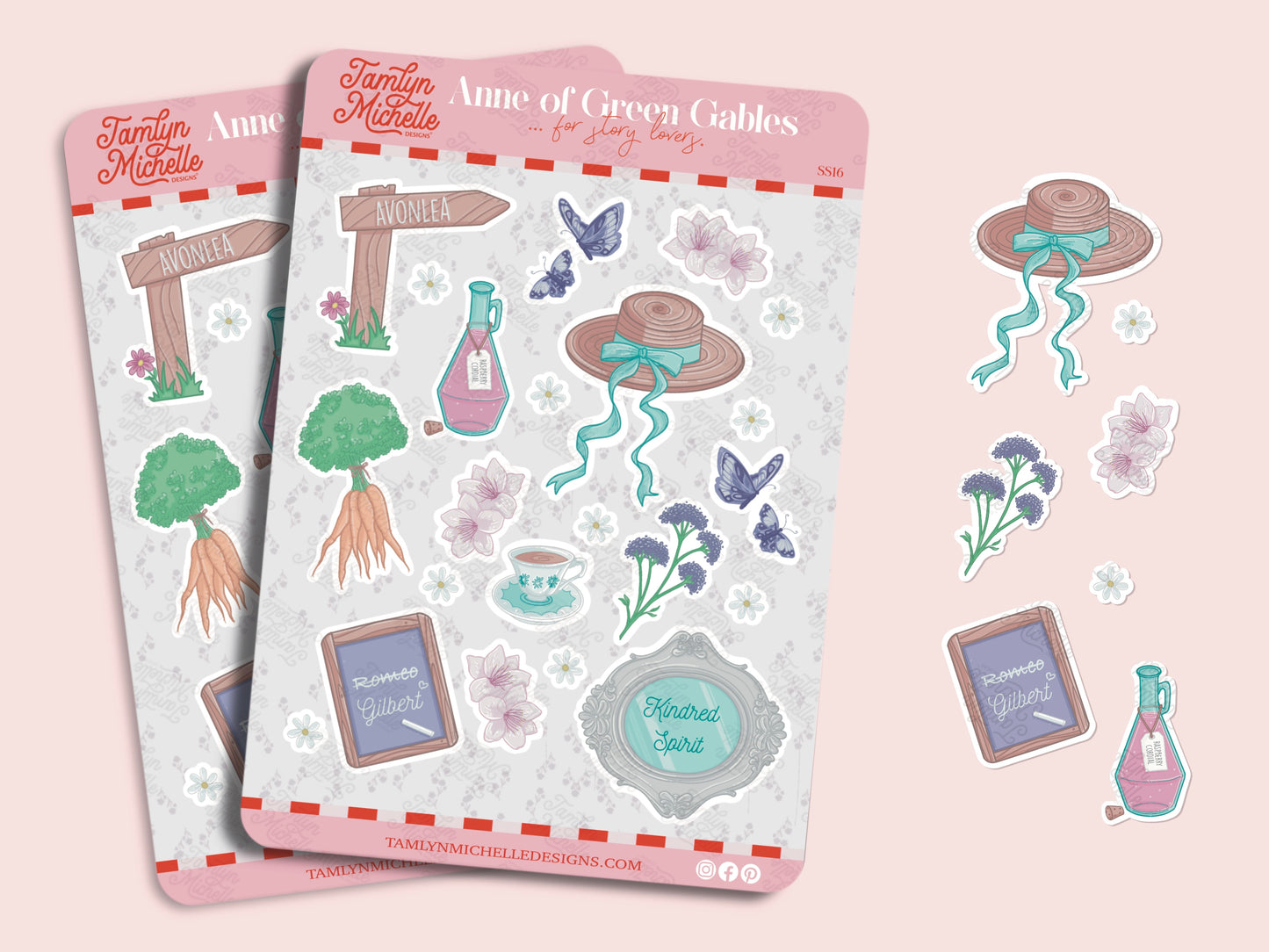 Anne of Green Gables - Sticker Sheet