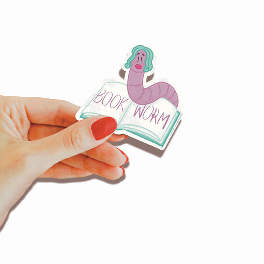 Book Worm | Sticker