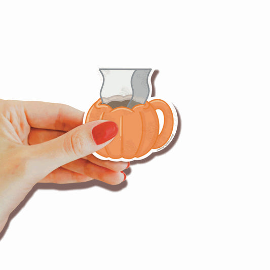 Pumpkin Mug | Sticker
