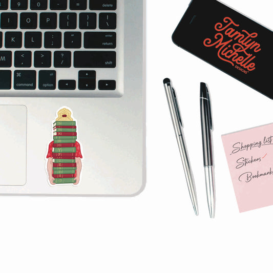 Book Boyfriend Book Tower | Sticker
