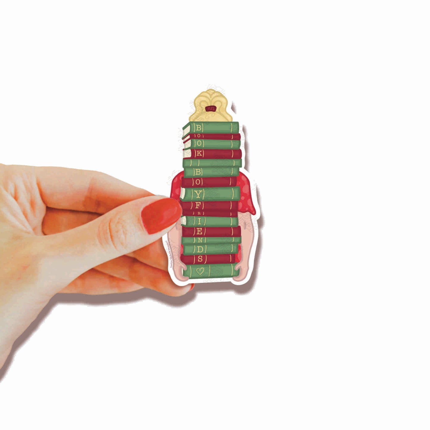 Book Boyfriend Book Tower | Sticker