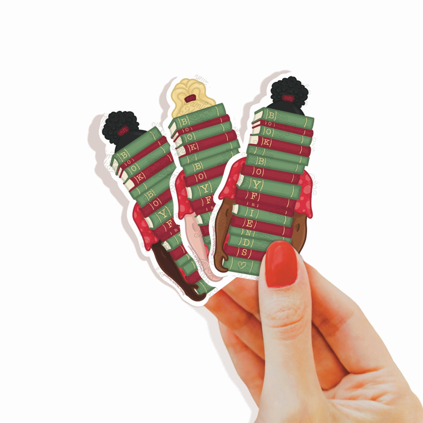 Book Boyfriend Book Tower | Sticker