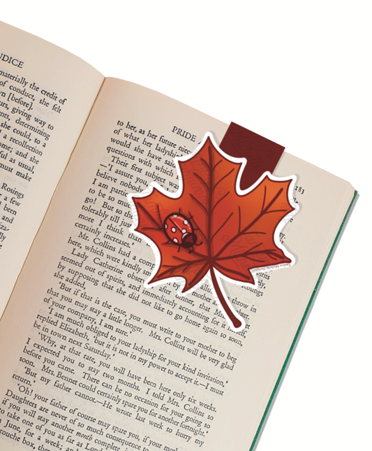 Autumnal Ladybug | Magnetic Bookmark