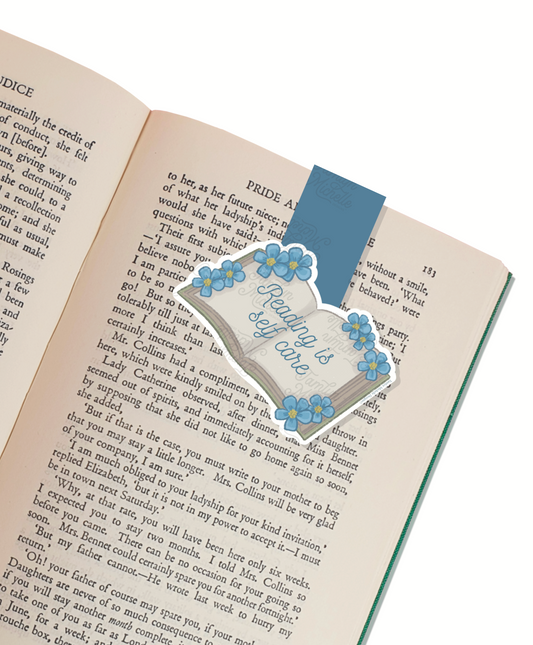 Reading is self care | Magnetic Bookmark