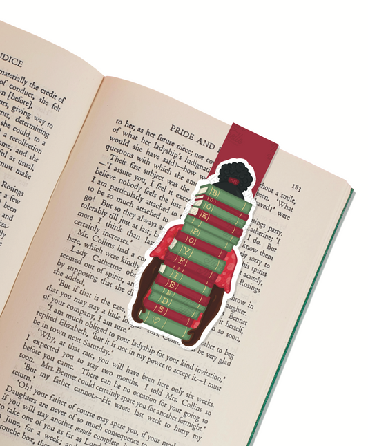 Book boyfriend book tower | Magnetic Bookmark