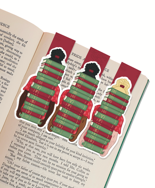 Book boyfriend book tower | Magnetic Bookmark