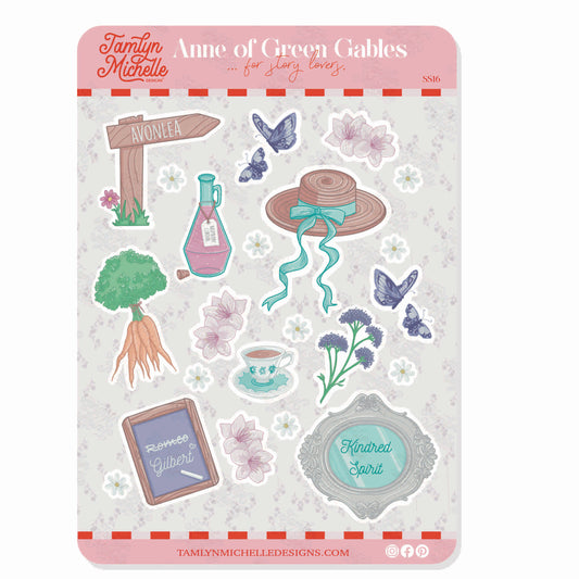 Anne of Green Gables | Sticker Sheet