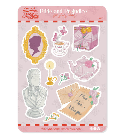 Pride and Prejudice | Sticker Sheet