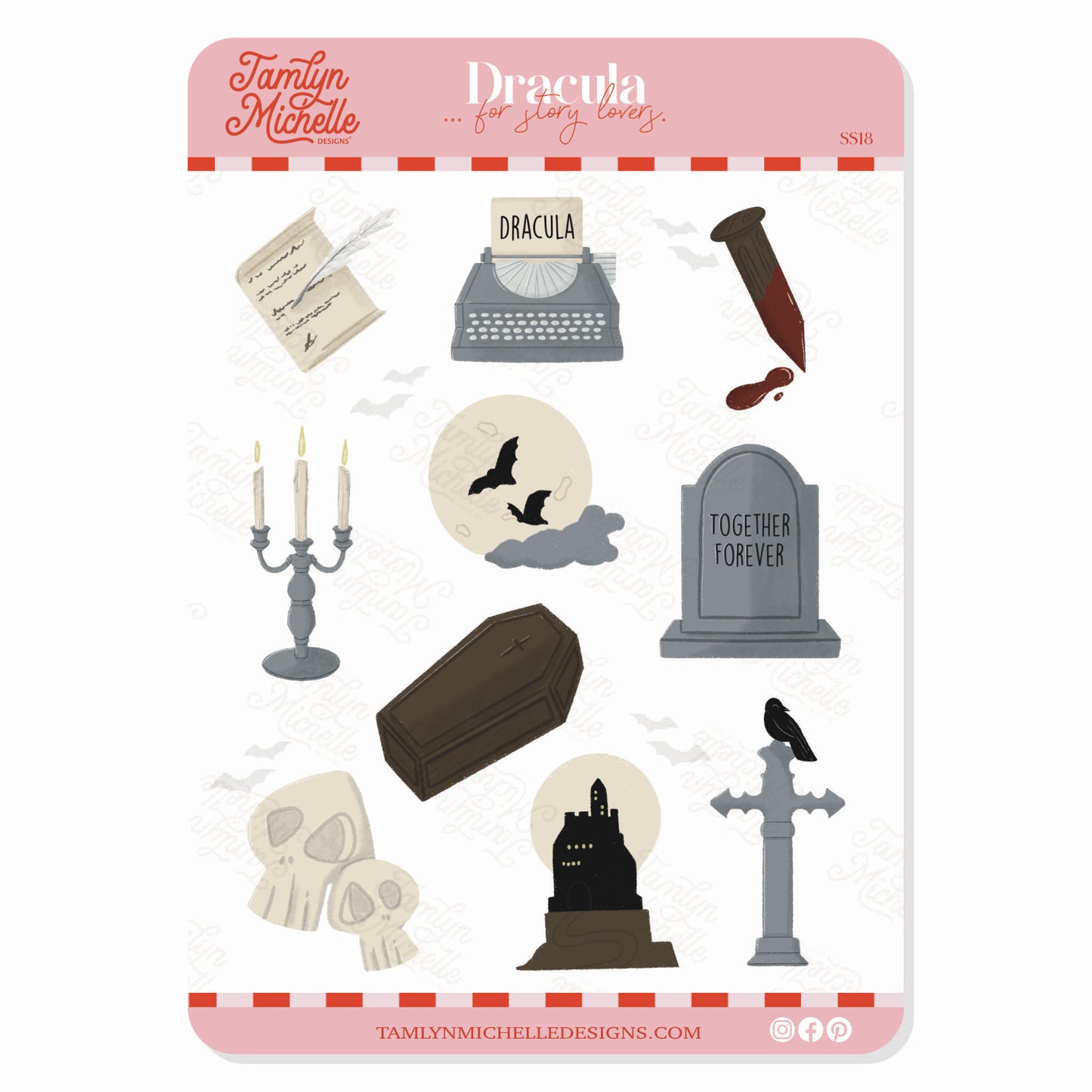 Dracula | Sticker Sheet