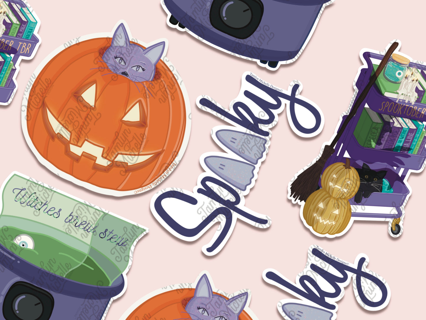 Cat-O’-Lantern - Vinyl Sticker