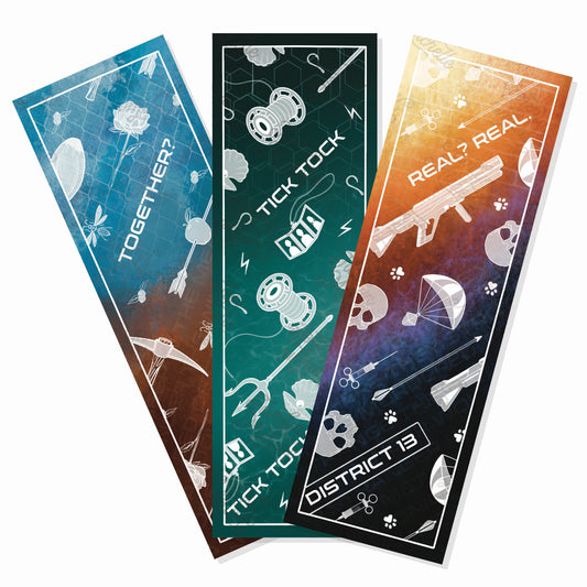 Inspired by The Hunger Games - Trilogy | Bookmark Set
