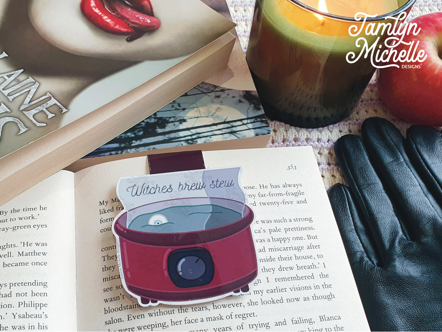 Witches Brew Magnetic Bookmark