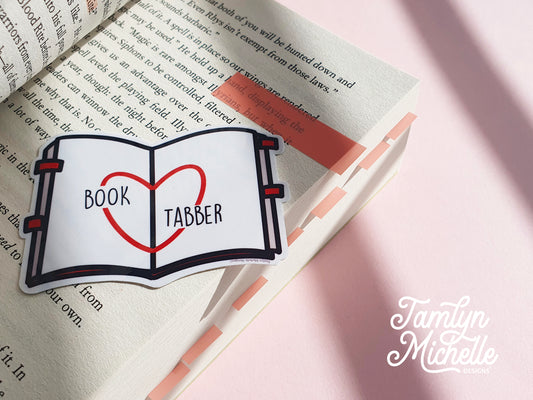 Book Tabber - Vinyl Sticker