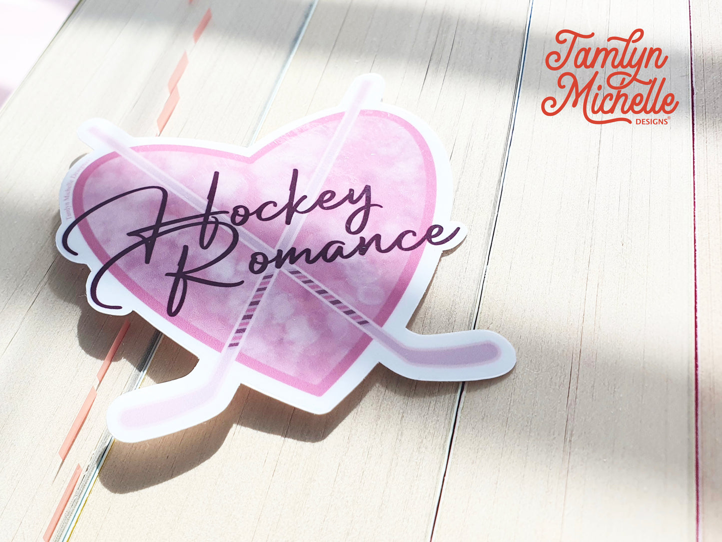 Hockey Romance - Vinyl Sticker