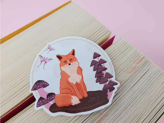 Moonlight Fox - Vinyl Sticker